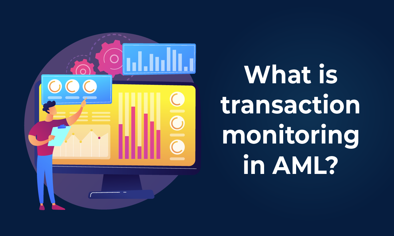 What is transaction monitoring in AML?